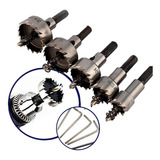 Jogo Broca Serra Copo Fura Metal Aço Ferro 16 À 32mm 5 Peças