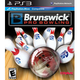 Jogo Brunswick Pro Bowling Playstation 3 Ps3 Original Usado