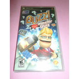 Jogo Buzz Quiz Master Novo Lacrado Para Psp Midia Fisica
