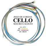 Jogo C/ 4 Cordas Violoncelo 4/4 Mauro Calixto ***