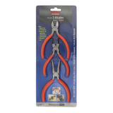 Jogo C 3 Mini Alicates Profissional P Bijuterias Artesanato
