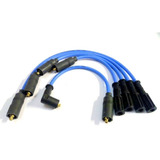Jogo Cabos De Vela Silicone Azul 8mm Gol Quadrado Ap 1 6 1 8