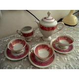 Jogo Café Porcelana Alemã Antiga Lindo Bremmer schimd Raro