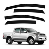 Jogo Calha Chuva Fumê Hilux Srv 2009 2010 2011 2012 2013