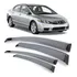 Jogo Calha De Chuva Defletor Honda Civic 07 A 2011 Fume 4p