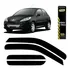 Jogo Calhas Defletores Chuva 4p Peugeot 206 207 Hatch 99a12