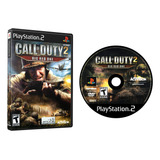 Jogo Call Of Duty 2 Big Red One Playstation 2 Ps2 Fat Slim