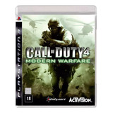 Jogo Call Of Duty 4 Modern Warfare Ps3 Lacrado