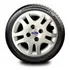 Jogo Calota Aro 14 Ford Fiesta Hatch Sedan Com Emblemas