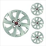 Jogo Calota Aro 14 Palio Attractive 2012 2013 Fiat Emblema Resinado