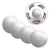 Jogo Calota Central Roda Orbital Kit 4 Peças