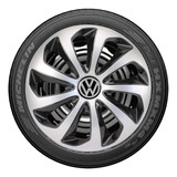 Jogo Calota Esportiva Aro 15 Velox Vw Volkswagen Gol G5 G6
