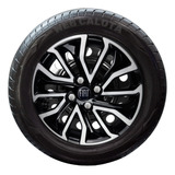 Jogo Calota Fiat Argo Moby Cronos Esportiva Aro 14