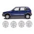 Jogo Calota Fiat Uno Economy Way 2009 2010 2011 2012 Aro 13