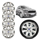 Jogo Calota Novo Ford Ka 2014 15 16 17 18 19 20 2021 Aro 14