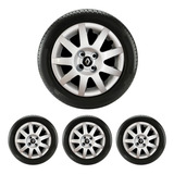 Jogo Calota Renault Logan Sandero Clio 2009 2010 2011 Aro 14