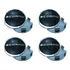 Jogo Calota Tampa Miolo Central Roda Liga Vollk 5,5 Cm 55 Mm