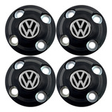Jogo Calotinhas Centrais Vw Aro 13 14 15 Gol G1 G2 Voyage