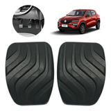 Jogo Capa De Pedal Freio Embreagem Renault Kwid Todos