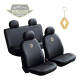 Jogo Capa Para Banco Automotivo Carro Couro Renault
