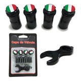 Jogo Capa Tampa Bico Pneu Anti Furto Carro Moto Bike Italia