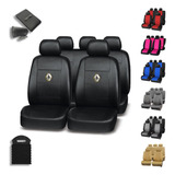 Jogo Capas Bancos Couro Automotivo Carros Renault Brindes