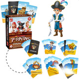 Jogo Cartas Diversão Infantil Duvido Rouba Monte Piratas 4+a