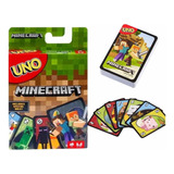 Jogo Cartas Uno Cards Minecraft Original