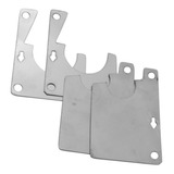 Jogo Chapa Inox Anti