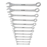 Jogo Chave Combinada Kit 6 A 32 Mm C 12 Peças Cromo Vonder