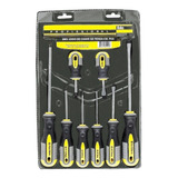 Jogo Chave Fenda Philips 8 Pçs Imantada Profissional 8wu Eda