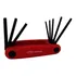 Jogo Chave Torx T9 A T40 Com Furo Guia Tipo Canivete Corneta