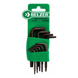 Jogo Chaves Allen L Torx 9 Peças T7 A T40 Belzer 230409sbr