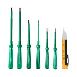 Jogo Chaves Haste Isoladas 1000v Detector De Tensão