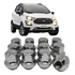 Jogo Com 16 Porcas Roda Cromadas Ecosport  Original