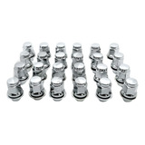 Jogo Com 24 Porcas Cromada Roda Original Toyota Hilux