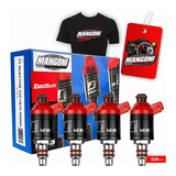 Jogo Com 4 Bico Injetor Ft Injector 520 Lb h Fueltech 