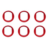 Jogo Com 6 Aros Caçapa Oval 50mm Para Mesa De Sinuca