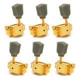 Jogo Completo Tarraxa Vintage Guitarra Les Paul 3r3l Dourado