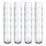 Jogo Copo Água E Suco Dubai 350 Ml Nadir Kit 24 Unidades Cor Transparente