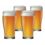 Jogo Copo Cerveja Pint 595ml Conjunto Kit 4 Peças