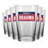 Jogo Copo Chopp Brahma 350ml 6 Unidades - Caldereta - Nadir