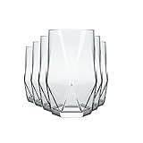 Jogo Copos Long Drink Topázio 6 Peças 360ml Incolor Nadir