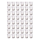 Jogo Copos Shot 48 Peças Vidro Bar Cachaça Tequila Dose 45ml