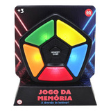Jogo Da Memória Gênio Eletrônico Decoreba Com Cor Luz E Som