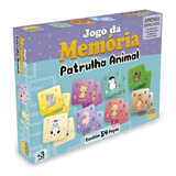 Jogo Da Memória Patrulha Animais Educativo E Pedagógico