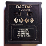 Jogo Dactar 4 Em 1 Football Frogs Combate Megafor Atari 2600