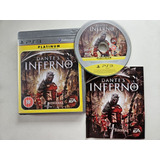 Jogo Dante's Inferno Ps3 Platinum Original Midia Física Semi
