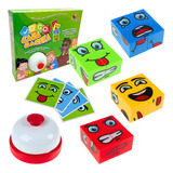 Jogo Das Faces Diversas Combinações Brinquedo Educativo Cubo