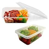 Jogo De 20 Potes 500 ML Transparente Marmita Fit Bpa Free - Utilidades